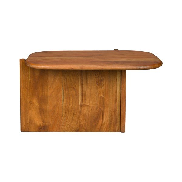 Natúr színű akácfa dohányzóasztal 50x75 cm Feller – Dutchbone-image-4