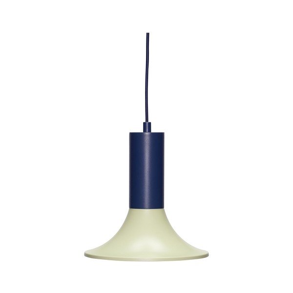 Világoszöld-sötétkék fém dimmelhető függőlámpa ø 25 cm Luminary – Hübsch