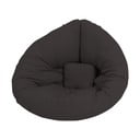 Mini Nido feketés szürke relaxációs gyerekfotel - Karup Design