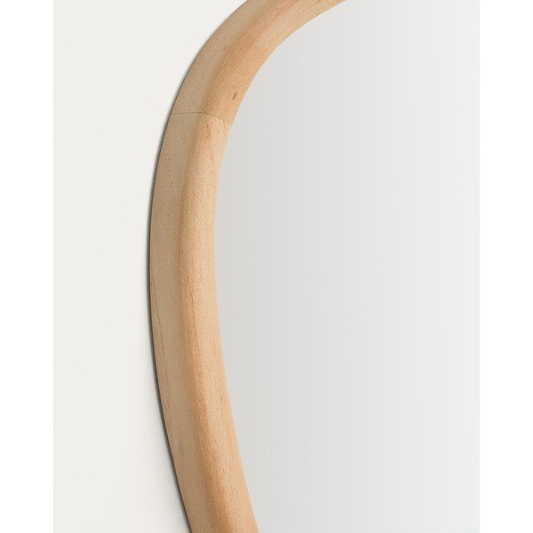 Fali tükör tömörfa kerettel 45,5x47 cm Alura – Kave Home-image-4