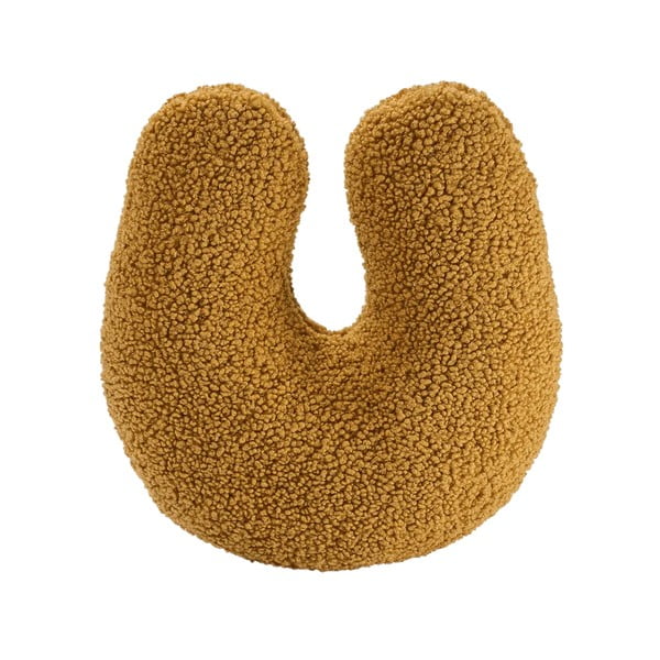 Barna buklé párna gyerek kanapéhoz U – Wigiwama