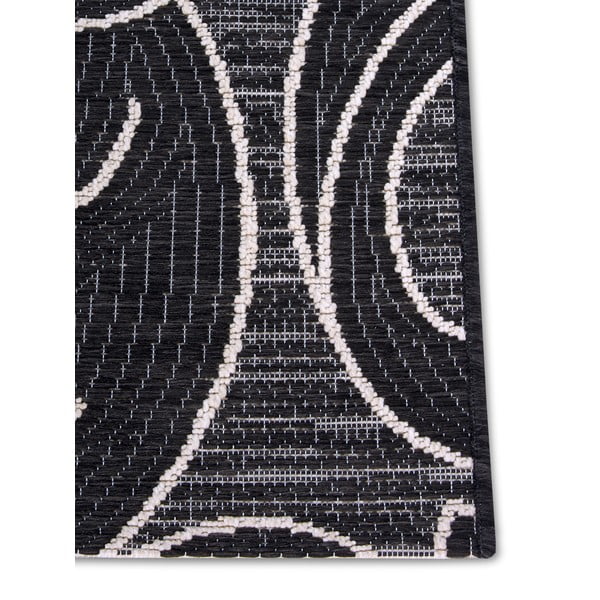 Fekete kültéri szőnyeg 194x290 cm Elina Black – Hanse Home-image-4