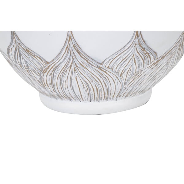 Fehér-aranyszínű asztali lámpa textil búrával (magasság 59 cm) Atene – Mauro Ferretti-image-3