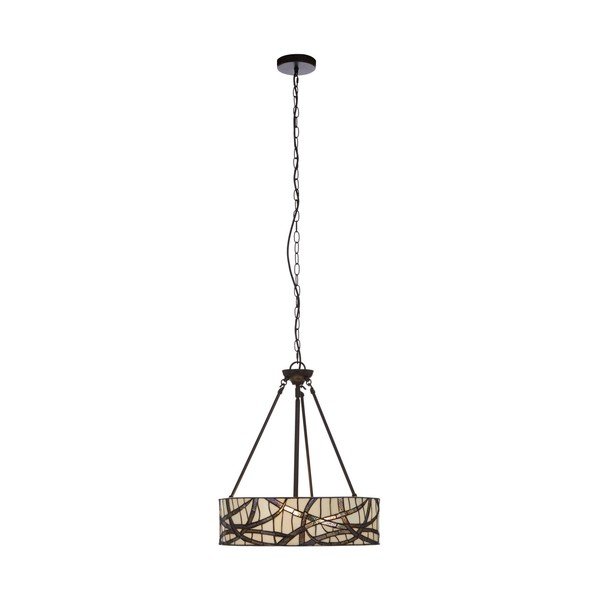 Fém függőlámpa üveg búrával ø 46 cm Waldorf – Premier Housewares