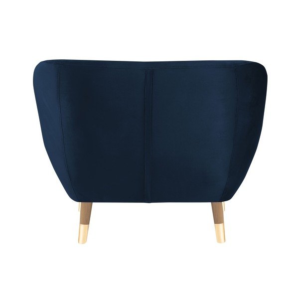Amelie sötétkék fotel - Mazzini Sofas-image-2