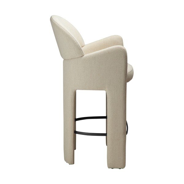 Bézs bárszék (ülésmagasság 68,5 cm) Aole – DAN-FORM Denmark-image-3