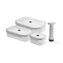 Food Saver 3 db-os élelmiszerdoboz szett vákuumpumpával - Compactor