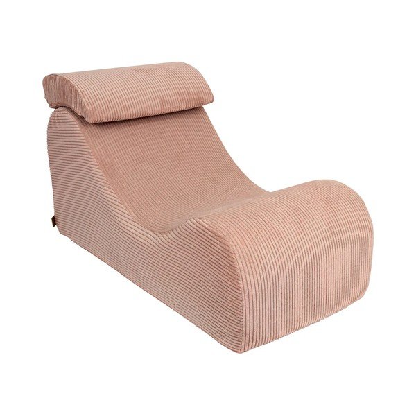 Lazacszínű kordbársony gyerek fotel Wave – Meowbaby-image-2