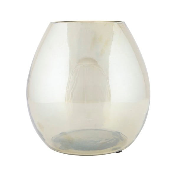 Simple világoszöld üveg váza, ⌀ 20 cm - BePureHome
