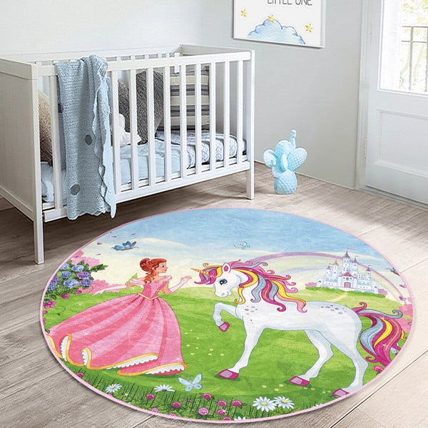Gyerek szőnyeg ø 80 cm Comfort – Mila Home-image-4