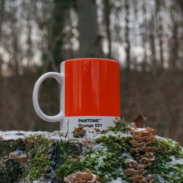 Narancssárga porcelán bögre 375 ml Orange 021 – Pantone-image-3