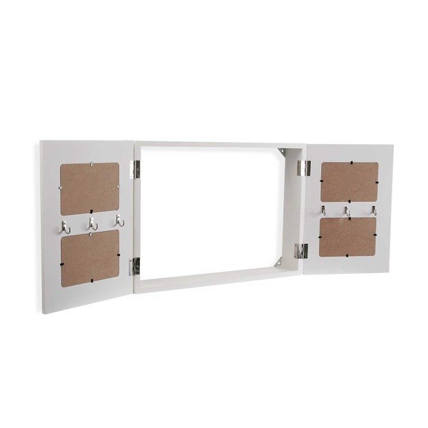 Fa kulcstartó doboz, 4 képkerettel - Versa-image-1