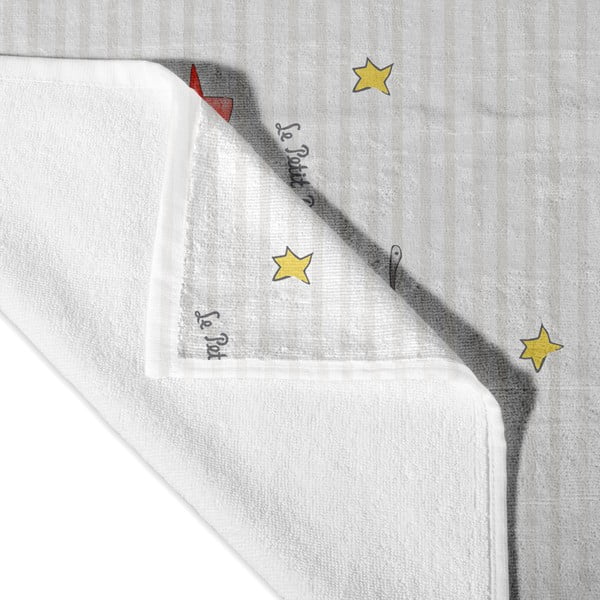 Fehér gyerek fürdőlepedő 70x150 cm Son monde – Mr. Fox-image-2