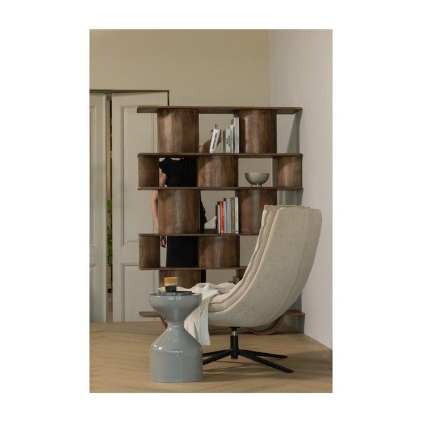 Fém kerek tárolóasztal ø 30 cm Floyd – WOOOD-image-2