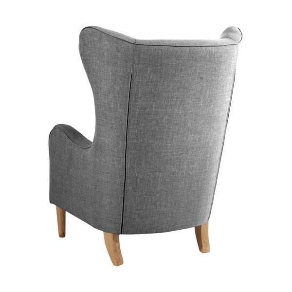 Miriam Linen szürke füles fotel - Max Winzer-image-4