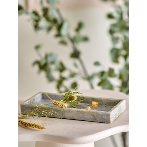 Márvány dekoratív tálca 25,5x12,5 cm Majsa – Bloomingville-image-1