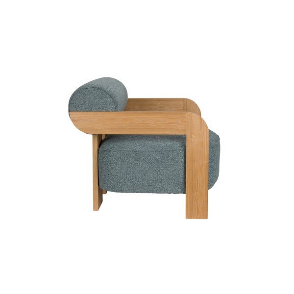 Szürkéskék buklé fotel Oolong – Zuiver-image-4