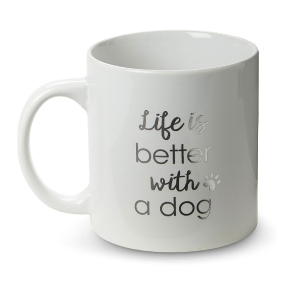 Life is Better with a Dog kerámia bögre, 300 ml - Tri-Coastal Design