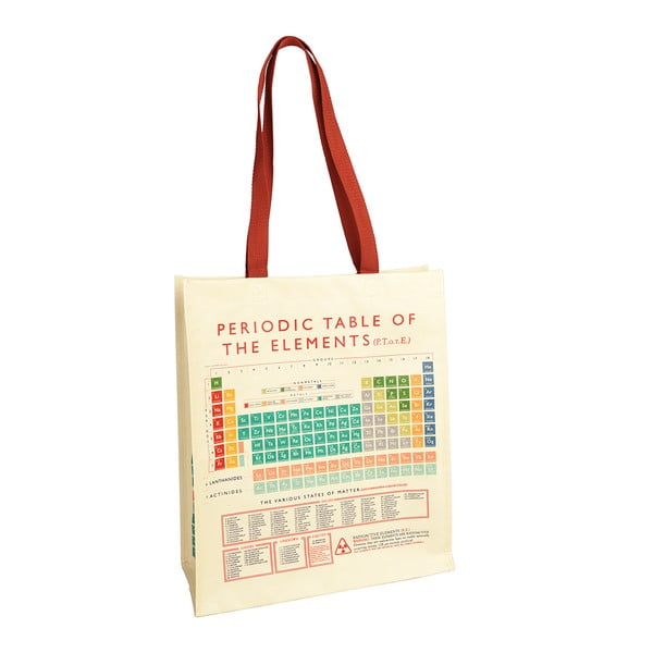 Periodic Table táska újrahasznosított papírból - Rex London-image-2