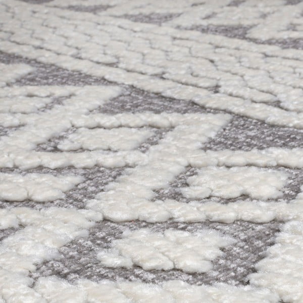 Szürke mosható szőnyeg 218x160 cm Jhansi - Flair Rugs-image-4