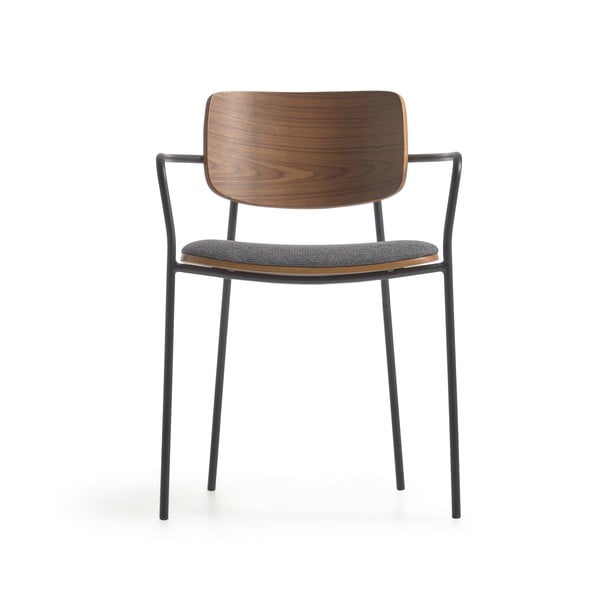 Szürke-barna étkezőszék Maureen – Kave Home-image-2