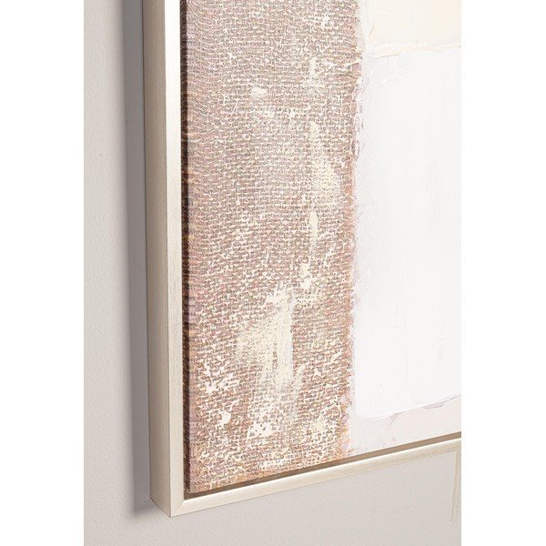 Nyomtatott-kézzel festett részletekkel keretezett-vászon kép 80x120 cm Meldert – Yes Everyday-image-1