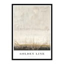 Keretezett poszter 52x72 cm Golden Line   – Malerifabrikken