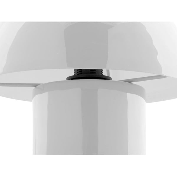 Fehér asztali lámpa fém búrával (magasság 20 cm) Fat Mushroom – Leitmotiv-image-4