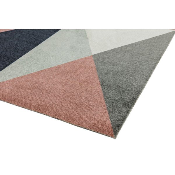 Riley Carisso rózsaszín-szürke szőnyeg, 200 x 290 cm - Asiatic Carpets-image-4