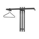 Fekete fém fali fogas 65 cm Senza – Spinder Design