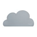 Cloud sötétszürke szilikon tányéralátét, 49 x 27 cm - Kindsgut