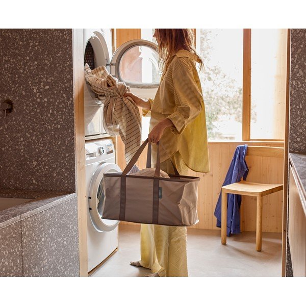 Szürke textil összecsukható szennyeskosár 35 l Duo – Joseph Joseph-image-2