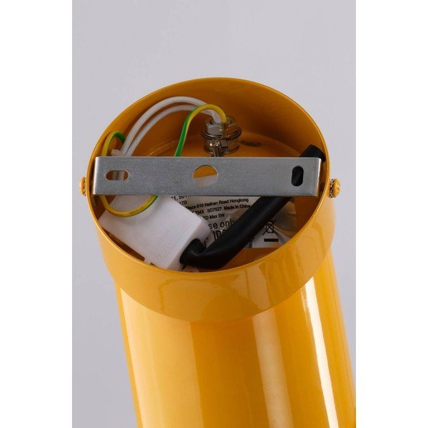 Sárga fém spotlámpa hajlítható szerkezettel-dimmelhető ø 10,5 cm Ara – Jotex-image-4