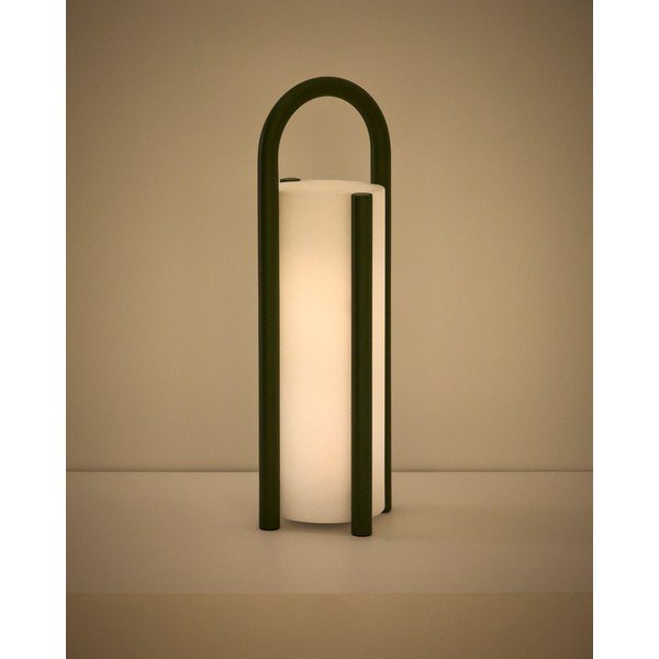 USB LED hordozható kültéri lámpa ø 16 cm Leros – Kave Home-image-3