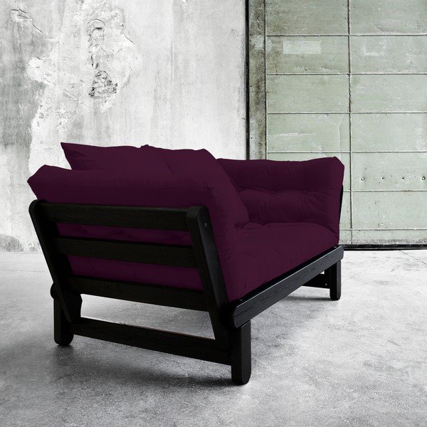Beat Black/Purple Plum variálható kanapé - Karup-image-3