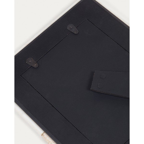 Fehér kő álló képkeret 18x23 cm Uria – Kave Home-image-4