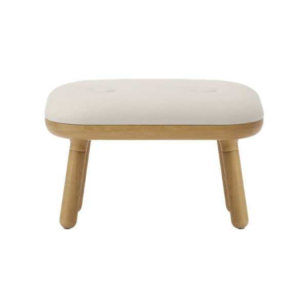 Fehér-natúr színű ülőke Paff Low – UMAGE-image-1