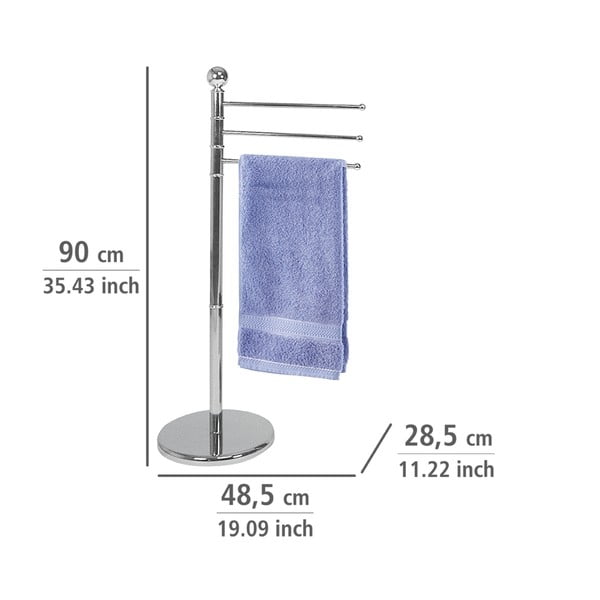 Exclusive krómozott törölközőtartó állvány - Wenko-image-3