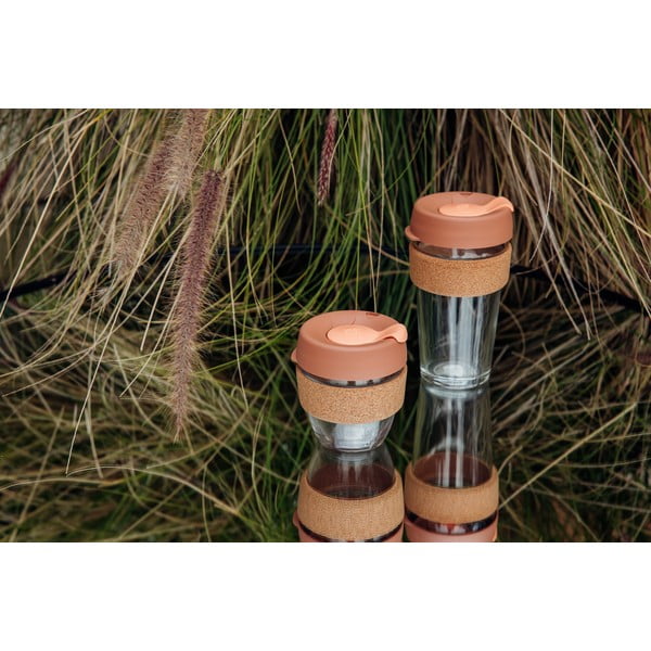 Rózsaszín-barna utazóbögre 227 ml Brew Frappe S – KeepCup-image-1