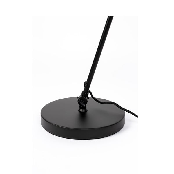 Fekete asztali lámpa fém búrával (magasság 70 cm) Jona – White Label-image-4