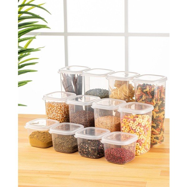 Élelmiszertartó doboz szett 12 db-os Fresco – Hermia-image-1