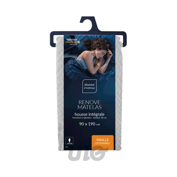 Matracvédő 90x190 cm Rena – douceur d'intérieur-image-1