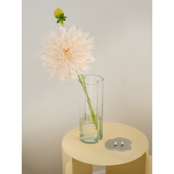 Üveg kézzel készített váza (magasság 24 cm) Tubu – noo.ma-image-1