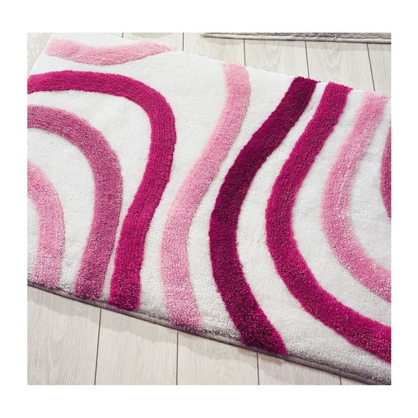 Bathmats Sardes rózsaszín fürdőszobai szőnyeg, 70 x 120 cm - Confetti