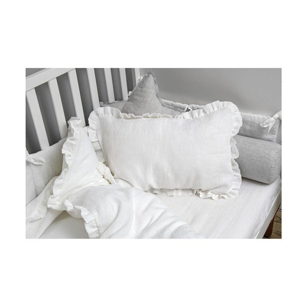 Snow White fehér len gyereklepedő, 90 x 200 cm - BELLAMY-image-2