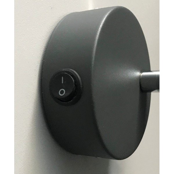 Fekete spotlámpa 8x14 cm Ran – Fischer & Honsel-image-3