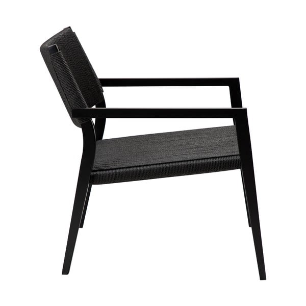 Fekete fotel nádfonattal Loop – DAN-FORM Denmark-image-3