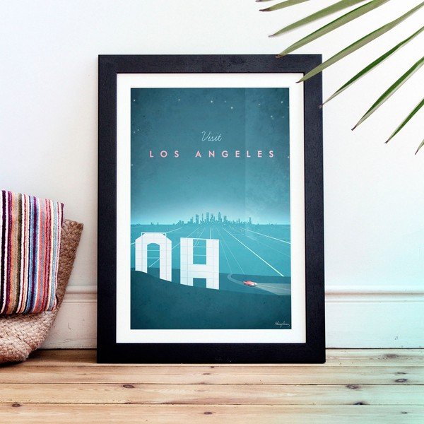 Los Angeles poszter, A2 - Travelposter-image-1