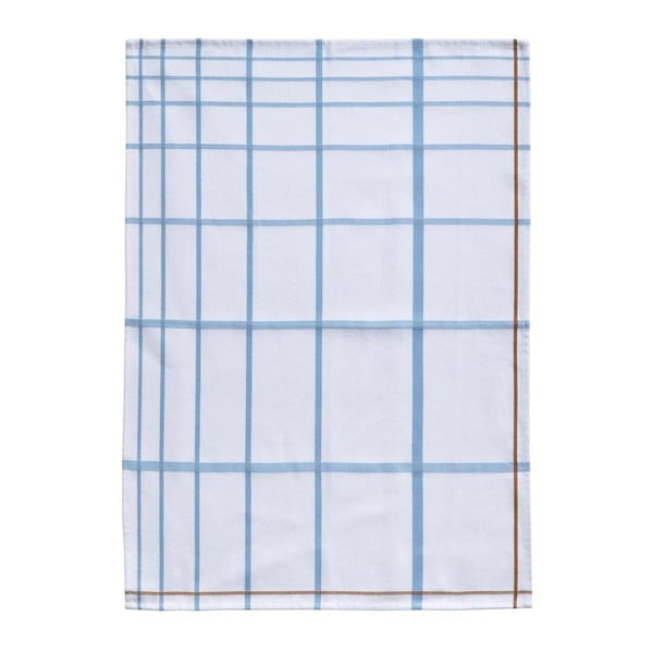 Garro fehér-kék pamut konyharuha, 50 x 70 cm - Zone