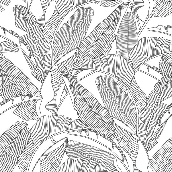 Tapéta 100x280 cm Palm Leaves – Dekornik